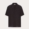 Valentino All-Over Toile Iconographe Print Short Sleeve Shirt | Shirts