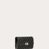 Valentino Rockstud Spike Nappa Leather Crossbody Clutch Bag | Shoulder Bags