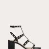 Valentino Rockstud Calfskin Ankle Strap Sandal 60 Mm | Sandals