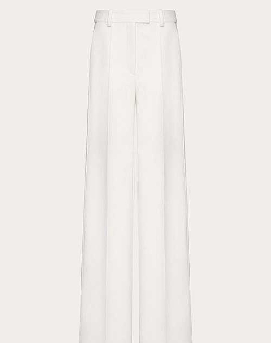 Valentino Compact Drap Pants | Pants And Shorts