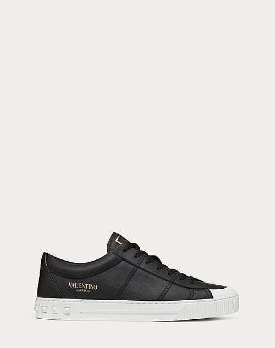 Valentino Cityplanet Calfskin Sneaker | Sneakers