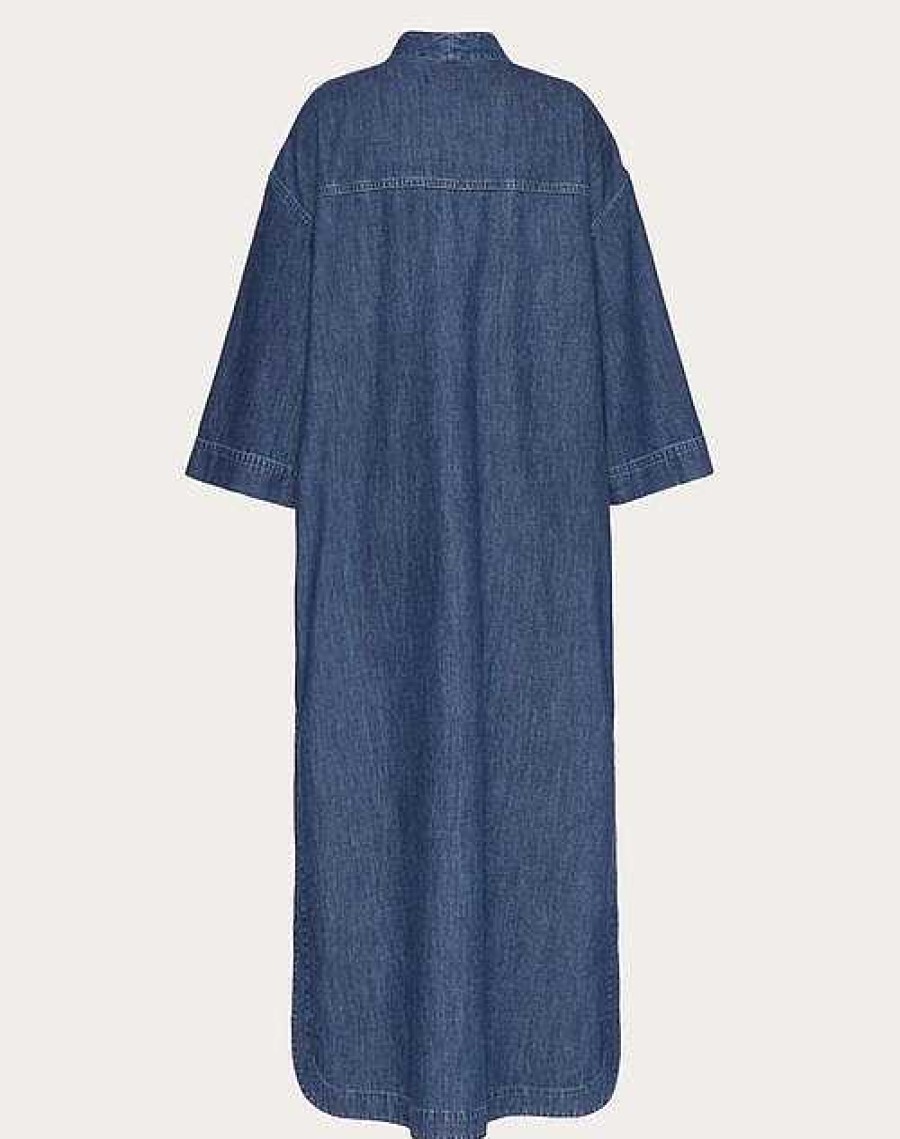 Valentino Chambray Kaftan | Denim