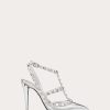 Valentino Rockstud Mirror-Effect Pump With Matching Straps And Studs 100Mm | Pumps