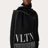 Valentino Vltn Wool And Cashmere Scarf | Soft Accessories