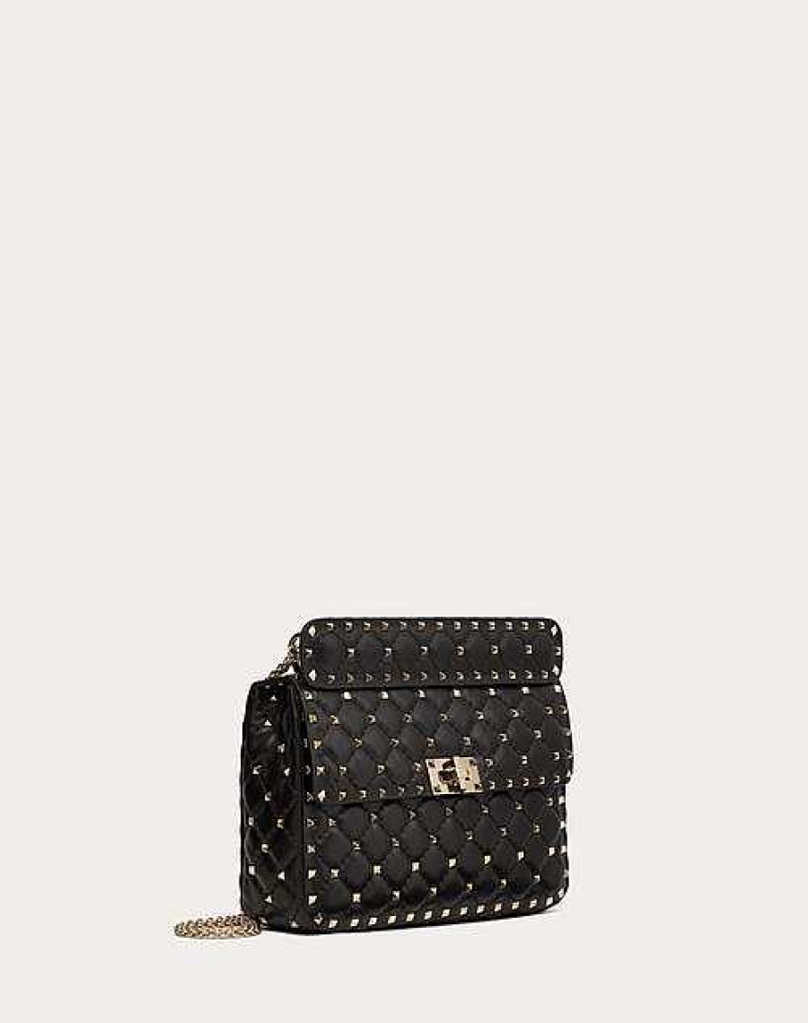 Valentino Medium Nappa Rockstud Spike Bag | Shoulder Bags