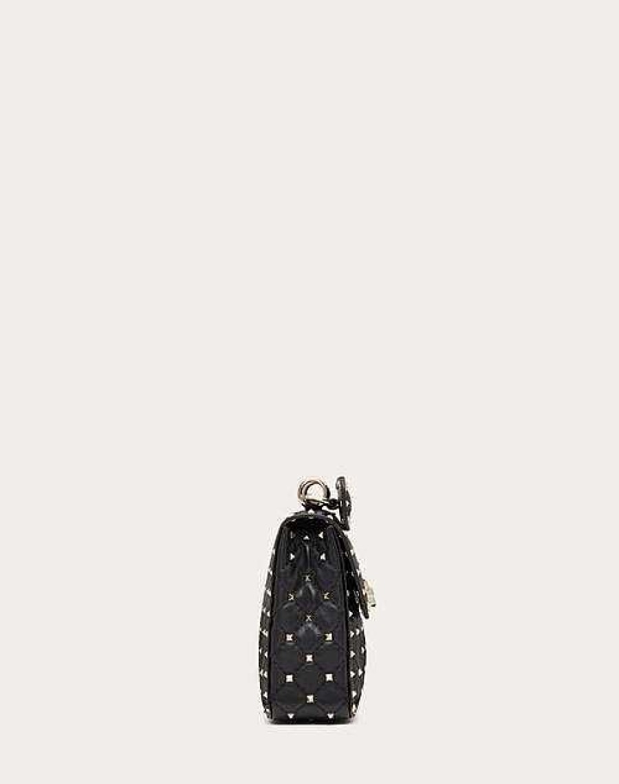 Valentino Medium Nappa Rockstud Spike Bag | Shoulder Bags