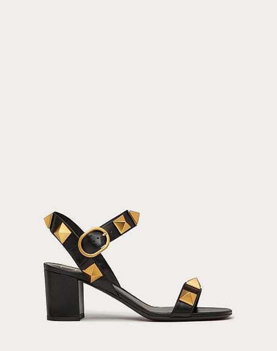 Valentino Roman Stud Calfskin Sandal 60 Mm | Sandals