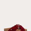 Valentino Slide Fussfriend Velvet Sandal 30Mm | Slides And Thongs