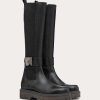 Valentino One Stud Boot In Calfskin 45Mm | Boots