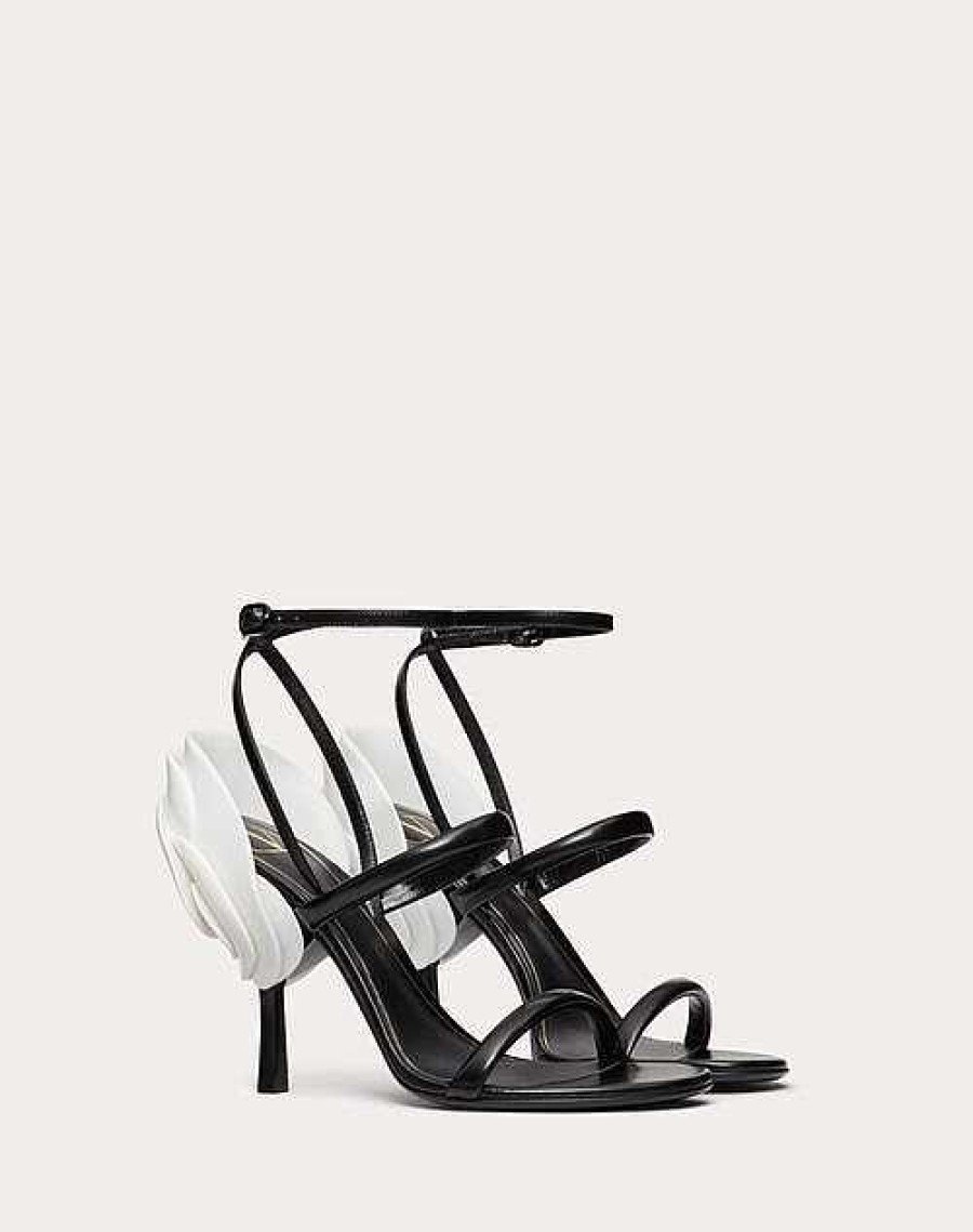 Valentino Roserouche Sandal 1959 In Calfskin 100Mm | Sandals