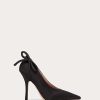 Valentino Valentino Garavani Nite-Out Satin Pump 110 Mm | Pumps