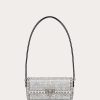 Valentino Rockstud23 E/W Embroidered Shoulder Bag | Shoulder Bags