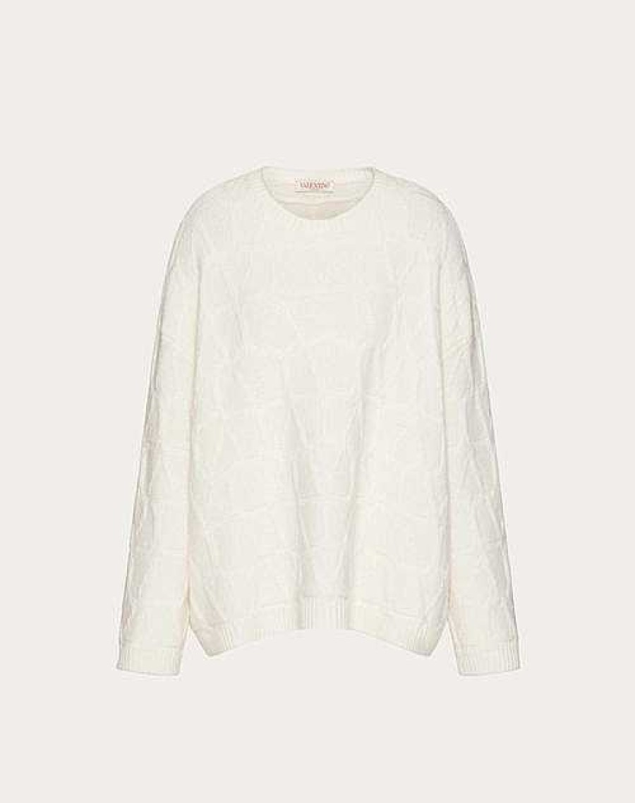 Valentino Toile Iconographe Wool Sweater | Knitwear