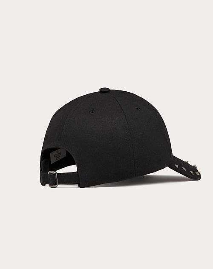 Valentino Rockstud Baseball Cap | Hats And Gloves