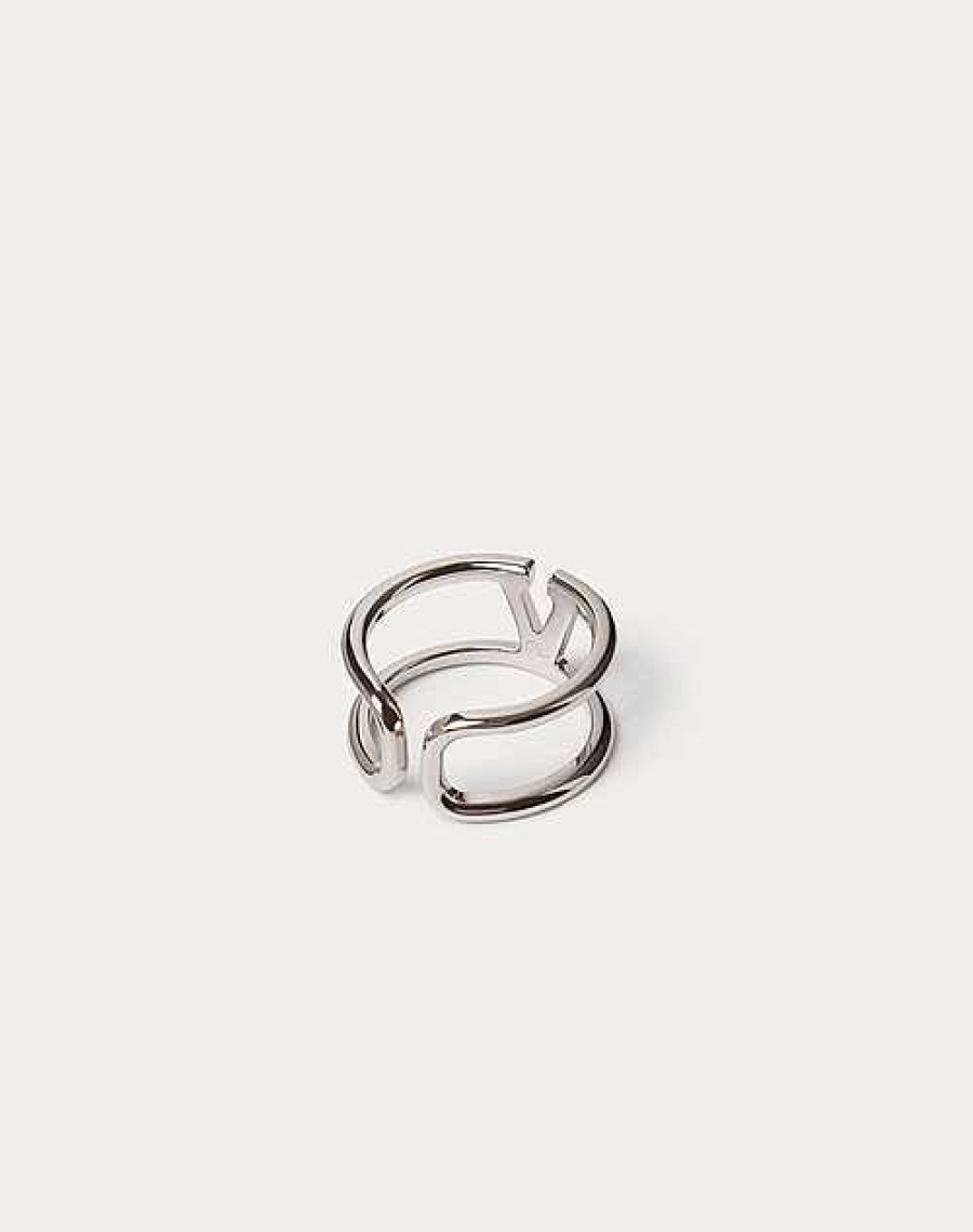 Valentino Vlogo Signature Metal Ring | Jewelry