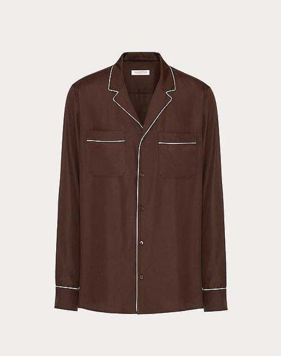 Valentino Silk Pajama Shirt | Shirts