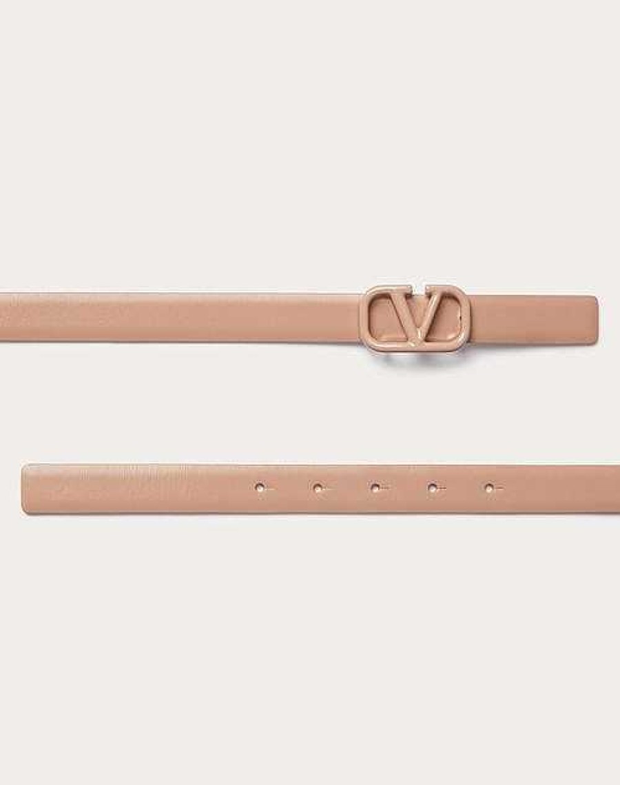 Valentino Vlogo Signature Belt In Shiny Calfskin 20Mm | Belts