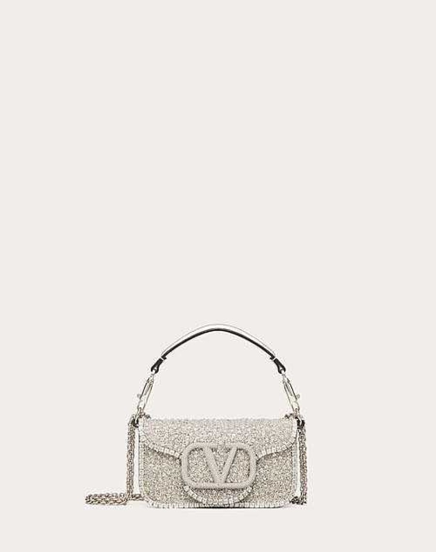 Valentino Valentino Garavani Loco Embroidered Small Shoulder Bag | Shoulder Bags