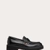 Valentino Rockstud Calfskin Loafer | Loafers And Oxfords