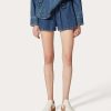 Valentino Chambray Shorts | Denim