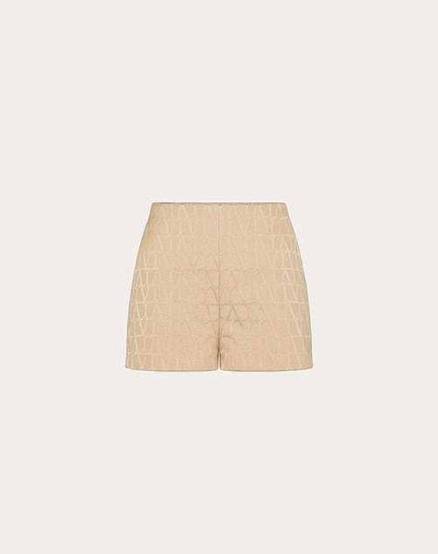 Valentino Shorts In Toile Iconographe Cotton Cordura | Pants And Shorts