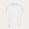 Valentino Cotton Crewneck T-Shirt With Untitled Studs | T-Shirts And Sweatshirts