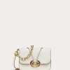 Valentino Vlogo O'Clock Small Nappa Leather Shoulder Bag With Chain | Shoulder Bags