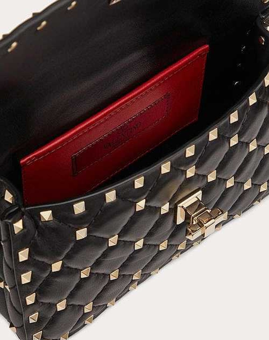 Valentino Small Nappa Rockstud Spike Bag | Shoulder Bags