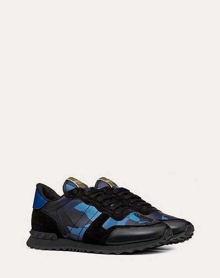 Valentino Camouflage Rockrunner Sneaker | Sneakers