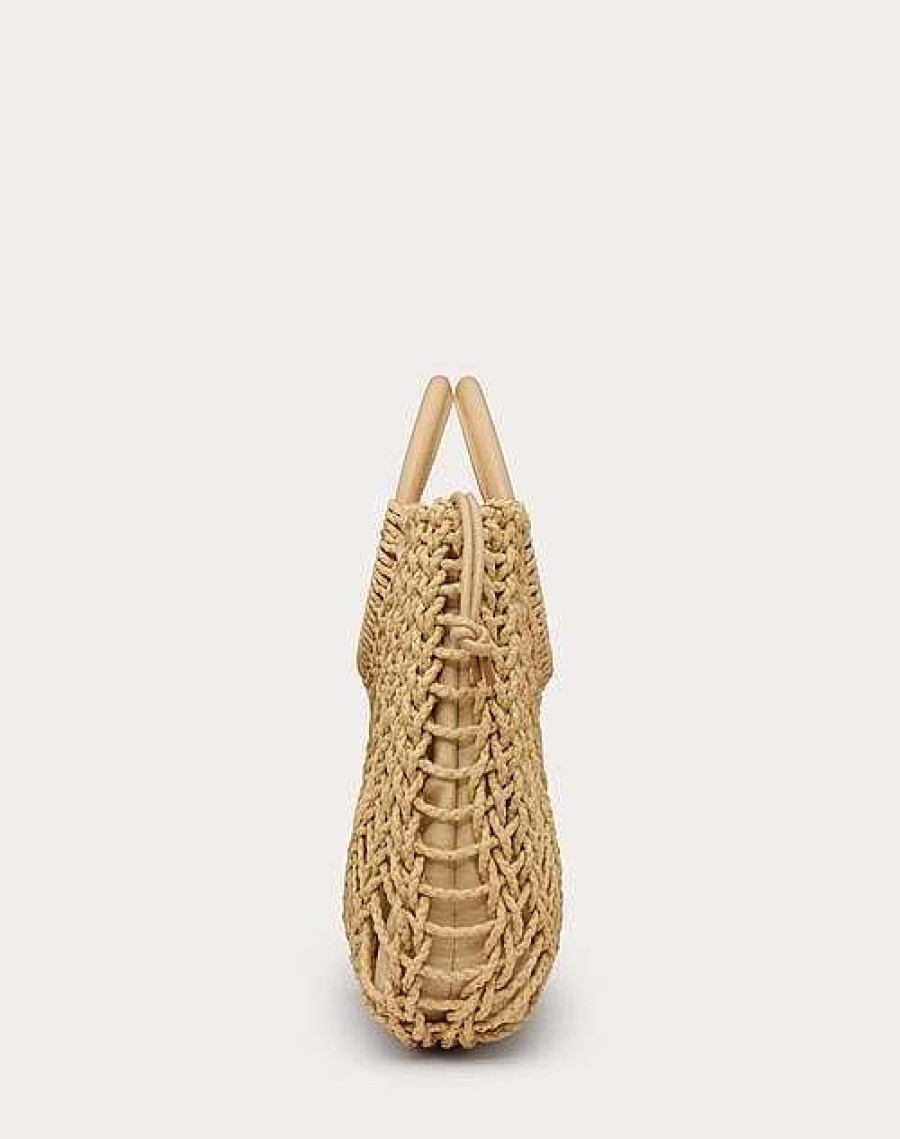 Valentino Valentino Garavani Allknots Woven Rope Shopping Bag | Totes