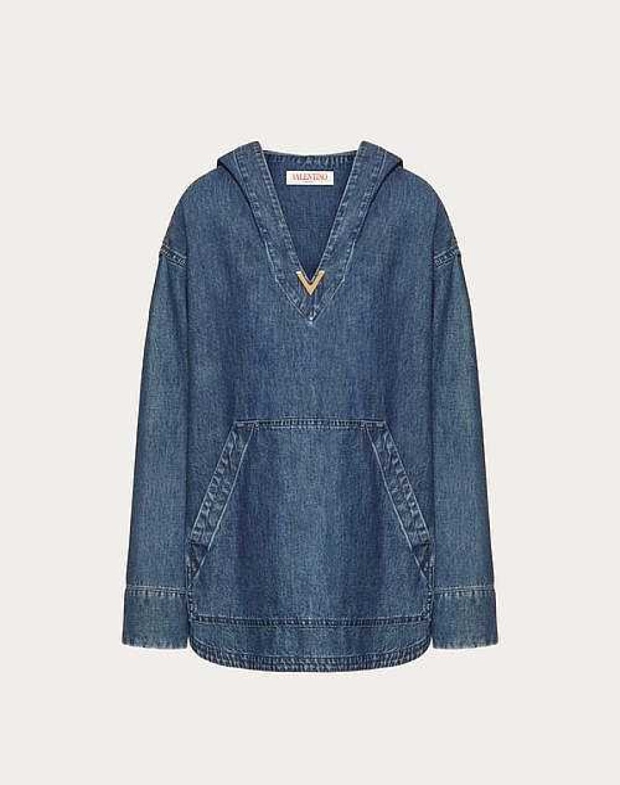 Valentino Chambray Kaftan | Denim