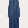 Valentino Chambray Denim Long Dress | Denim