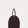 Valentino Toile Iconographe Duffle Bag With Leather Detailing | Totes