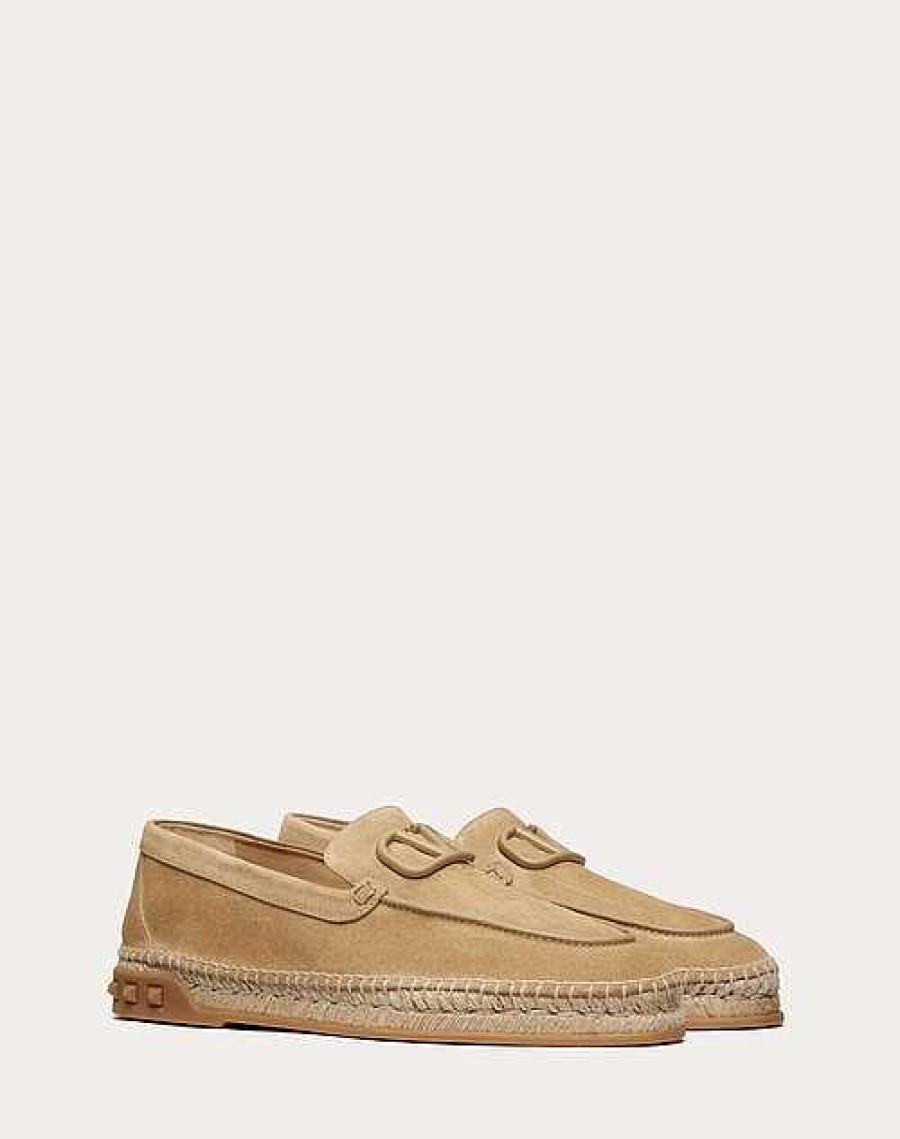 Valentino Leisure Flows Espadrilles In Split Leather | Sandals