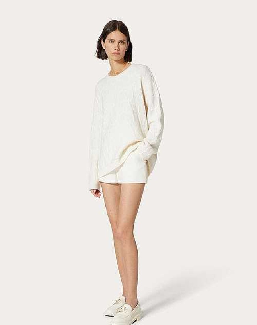 Valentino Toile Iconographe Wool Sweater | Knitwear