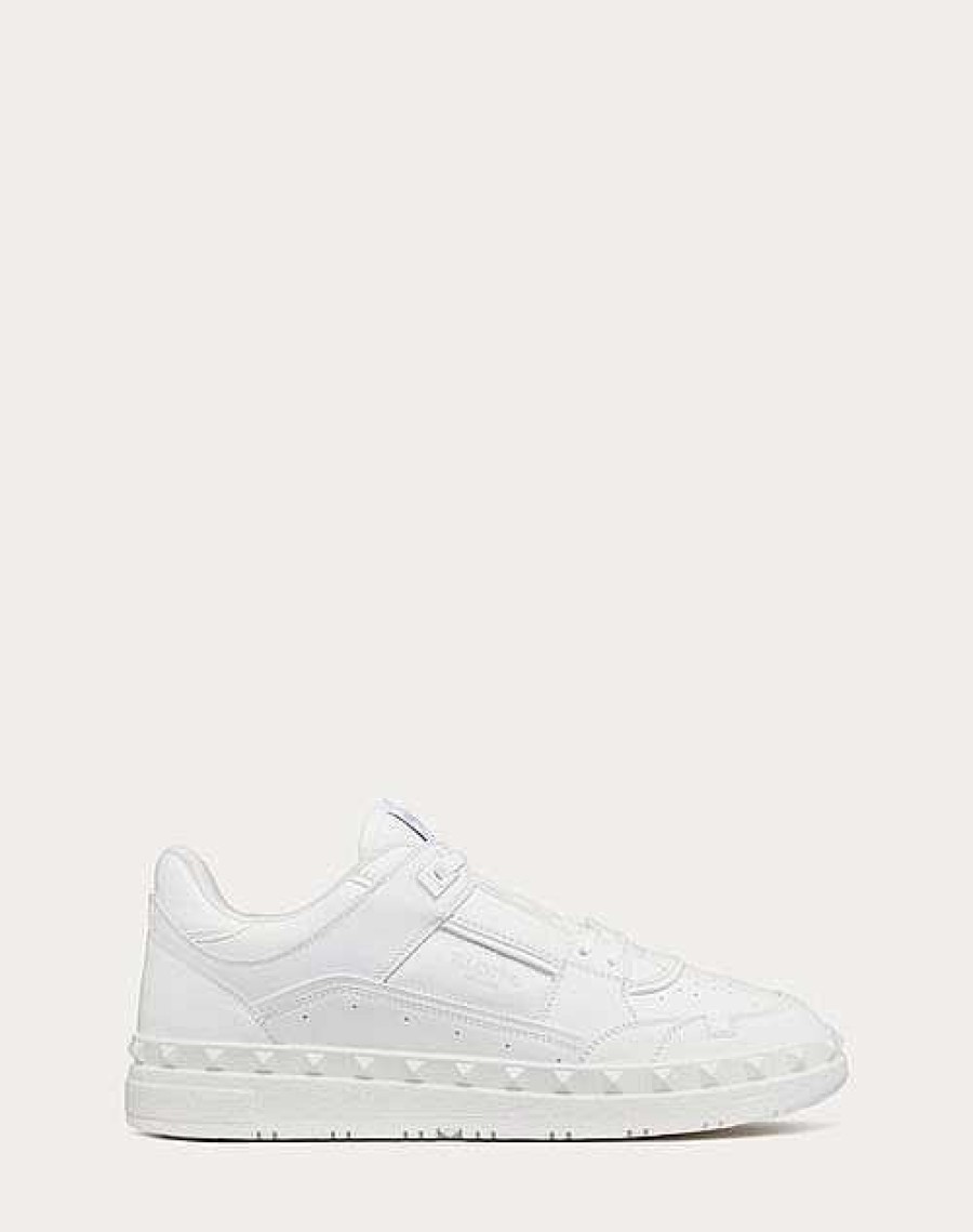 Valentino Freedots Low-Top Sneaker In Calfskin | Sneakers