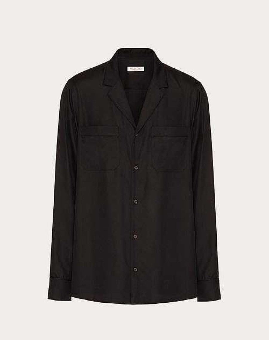 Valentino Silk Pajama Shirt | Shirts