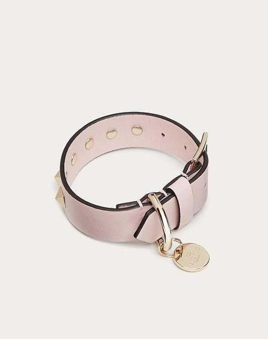 Valentino Valentino Garavani Rockstud Pet Collar 20 Mm | Valentino Pet Accessories