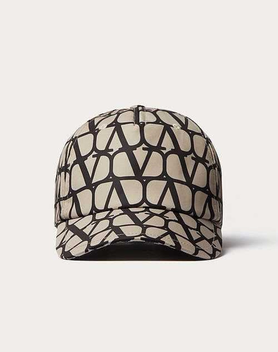 Valentino Toile Iconographe Baseball Cap In Nylon | Hats And Gloves