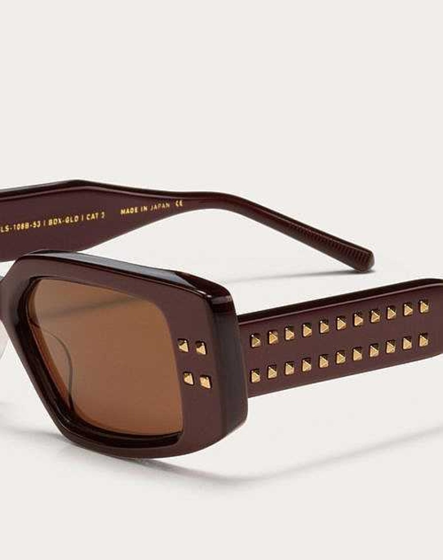 Valentino V - Rectangular Acetate Frame | Eyewear