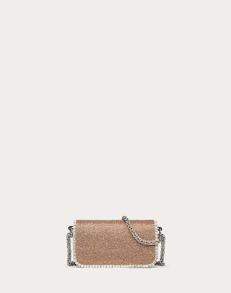 Valentino Valentino Garavani Loco Embroidered Small Shoulder Bag | Shoulder Bags