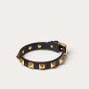 Valentino Rockstud Bracelet In Leather And Metal | Jewelry