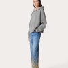 Valentino Wool And Stretched Viscose Sweater | Knitwear