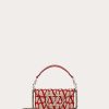 Valentino Small Valentino Garavani Loco Toile Iconographe Shoulder Bag | Shoulder Bags