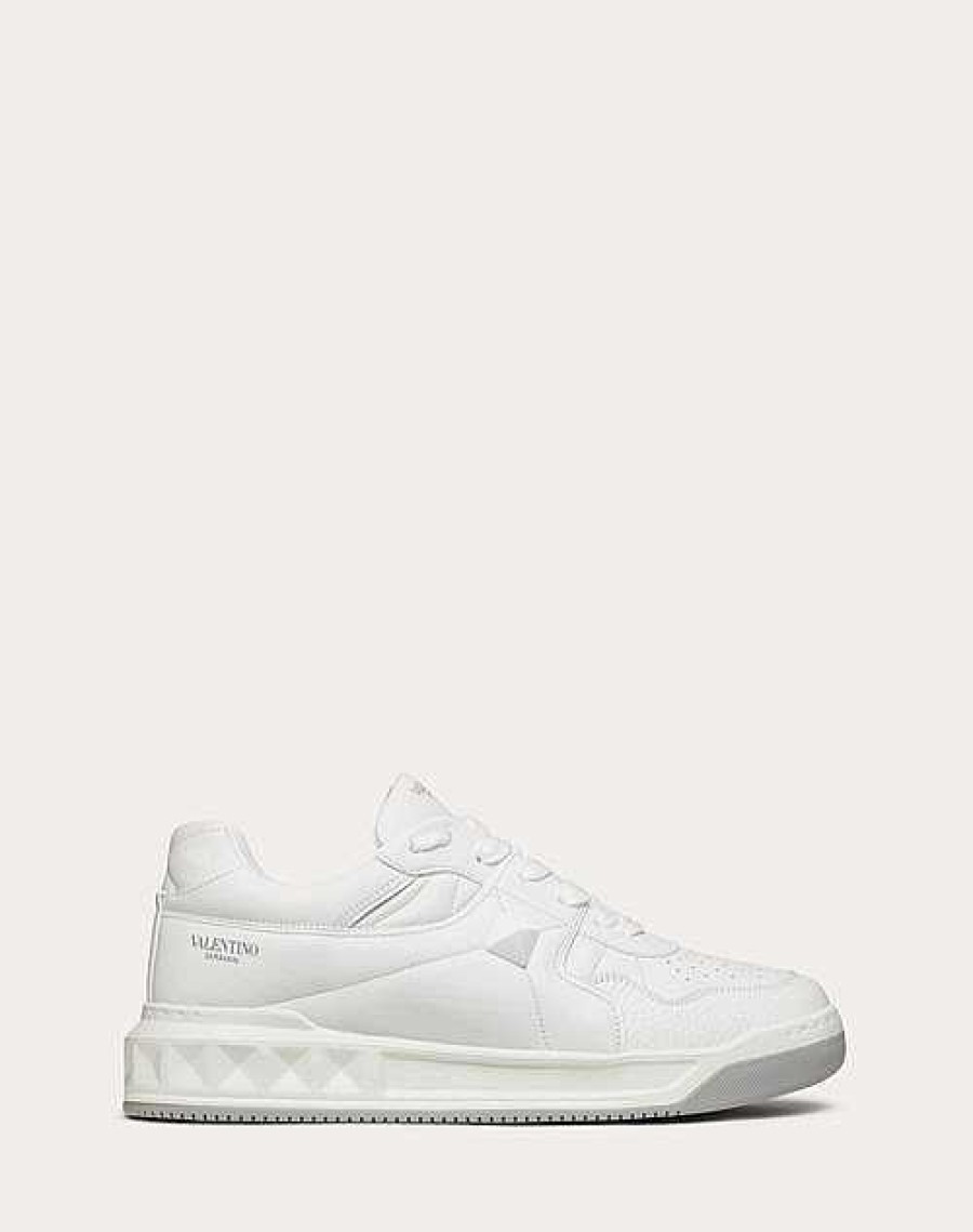 Valentino One Stud Low-Top Nappa Sneaker | Sneakers