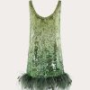 Valentino Tulle Illusione Embroidered Dress | Dresses