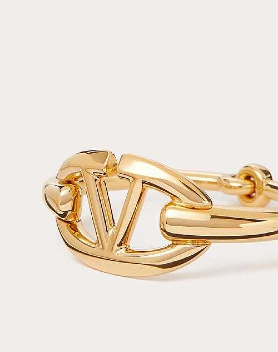 Valentino Vlogo Metal Signature Bangle | Jewelry