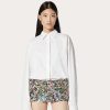 Valentino Compact Popeline Blouse | Shirts And Tops