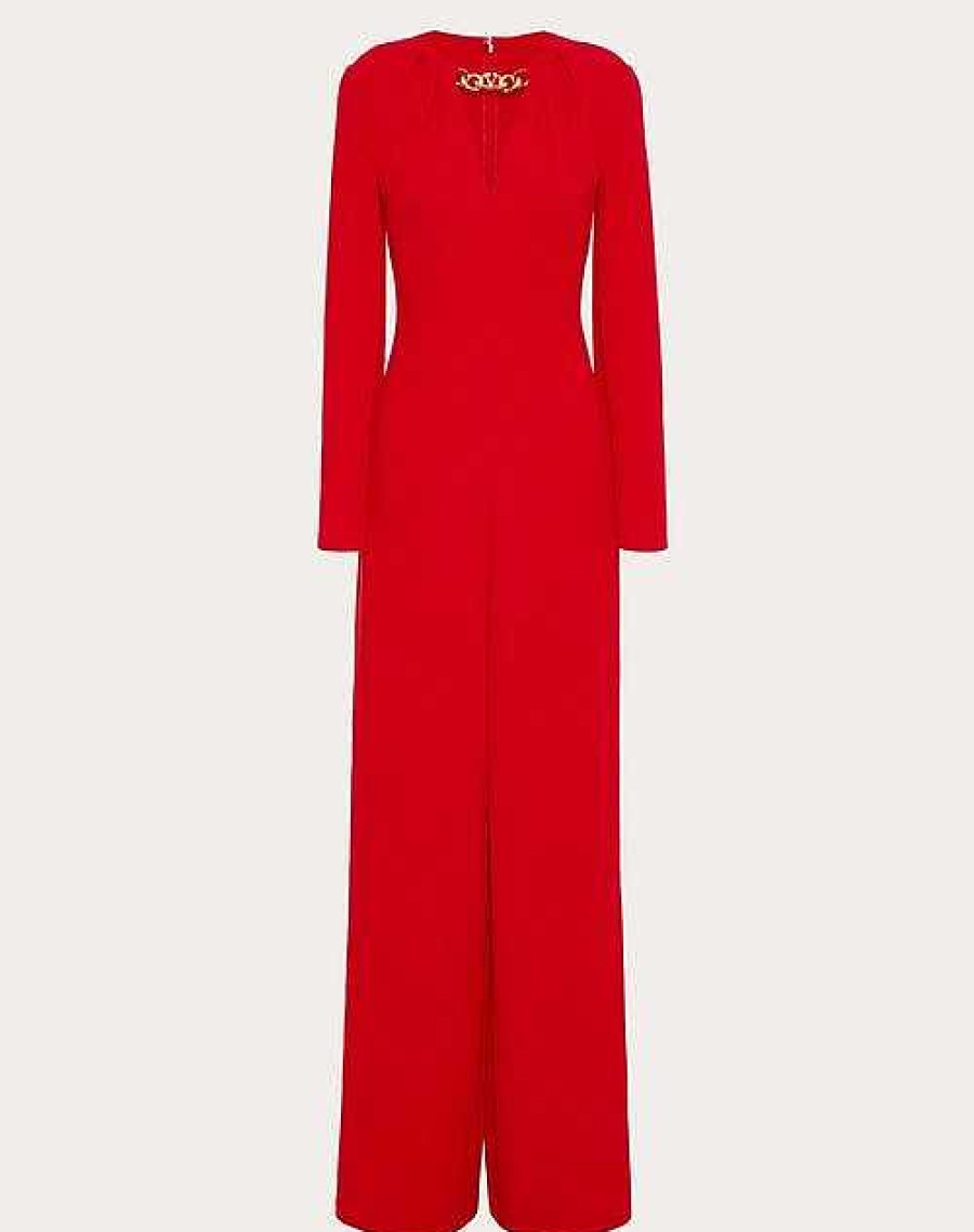 Valentino Cady Couture Vlogo Chain Jumpsuit | Dresses