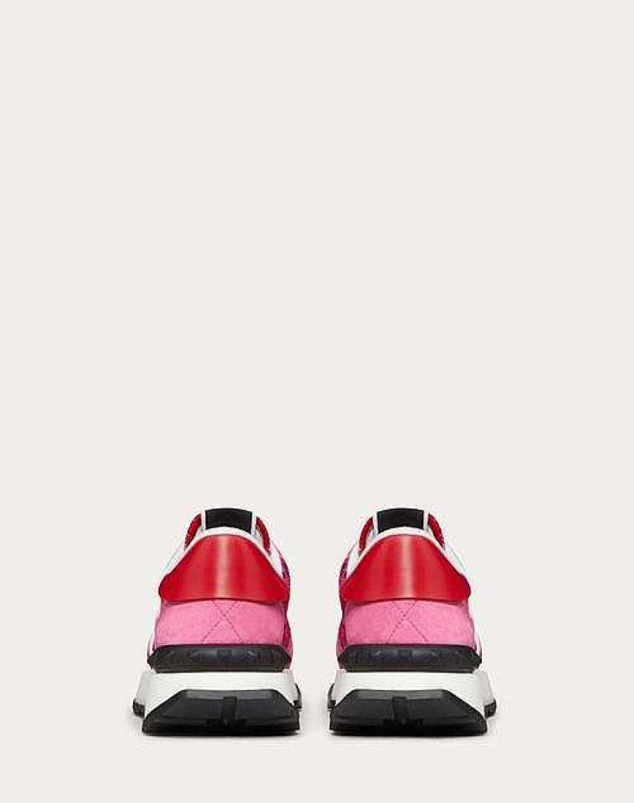 Valentino Lace And Mesh Lacerunner Sneaker | Sneakers